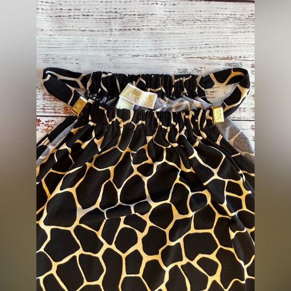 Michael Kors Animal Print Halter Top - Picture 3 of 12